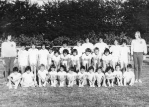 Photo de groupe l'Espérance Differdange vers 1970